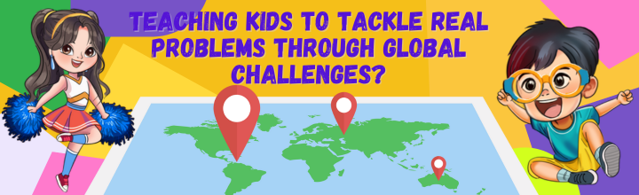 Can kids learn about problem-solving through reading about global challenges?